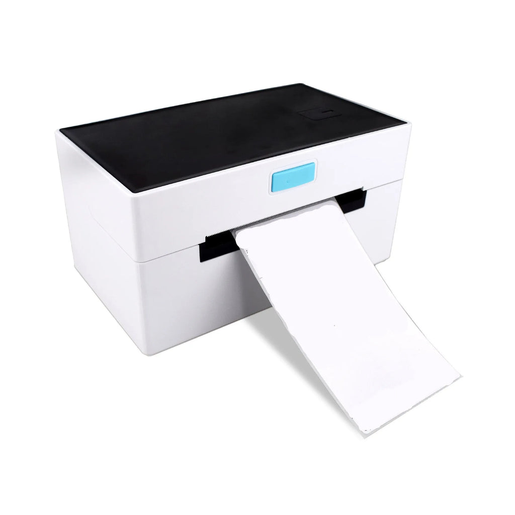 POS9220 label thermal printer with Bluetooth and USB, 100x150mm size, UK plug