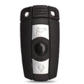 BMW CAS3 semi-intelligent remote car key blank set showing three keys