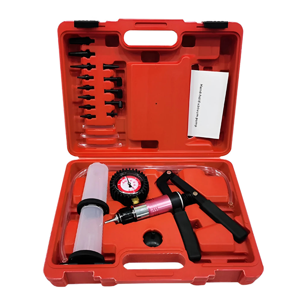 Aluminium alloy manual vacuum air blow gun for automotive repair and cleaning tasks