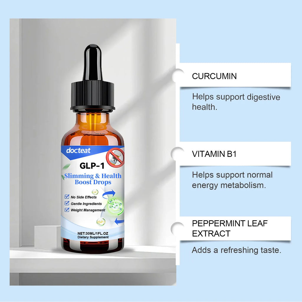 30ml bottle of Traditional Chinese Medicine extract intestinal care drops with dropper