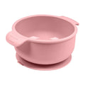 Silicone pet watering bowl with attached suction cups in a choice of five colours.