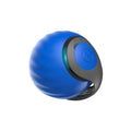 Interactive rolling ball pet toy with touch activation in blue colour